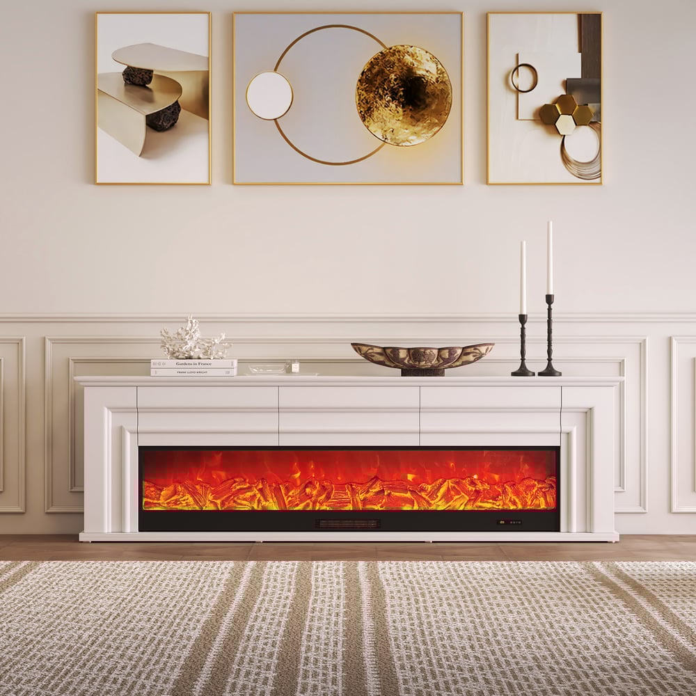 Hodnocení zákazníků pro položku 78.7" elektrický krbový TV stojan s dálkovým ovládáním