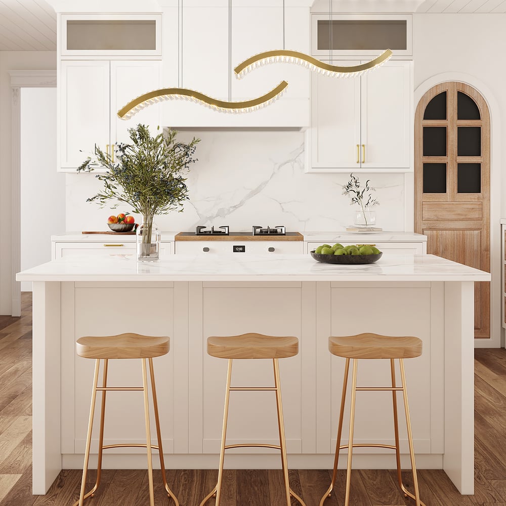 Questions and Answers for 70.9" Modern Style Sintered Stone Kitchen Islands with Multi-Storage White