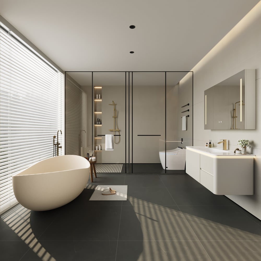 Questions and Answers for Bathroom Vanity Set 1200mm Modern Warm White LED Floating Bathroom Vanity with Sink