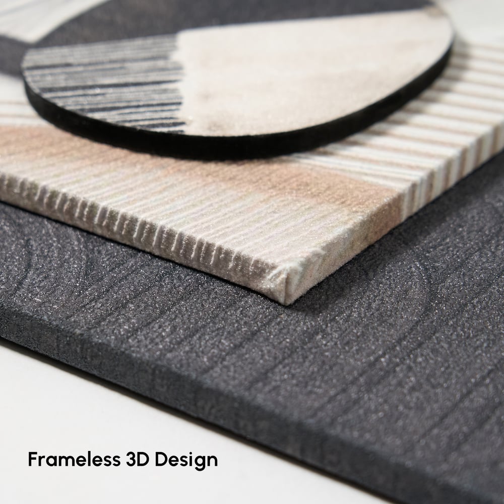 Vragen en antwoorden voor Moderne zwart-witte wanddecoratie met warm LED-licht en nepochidee — 600 mm x 490 mm