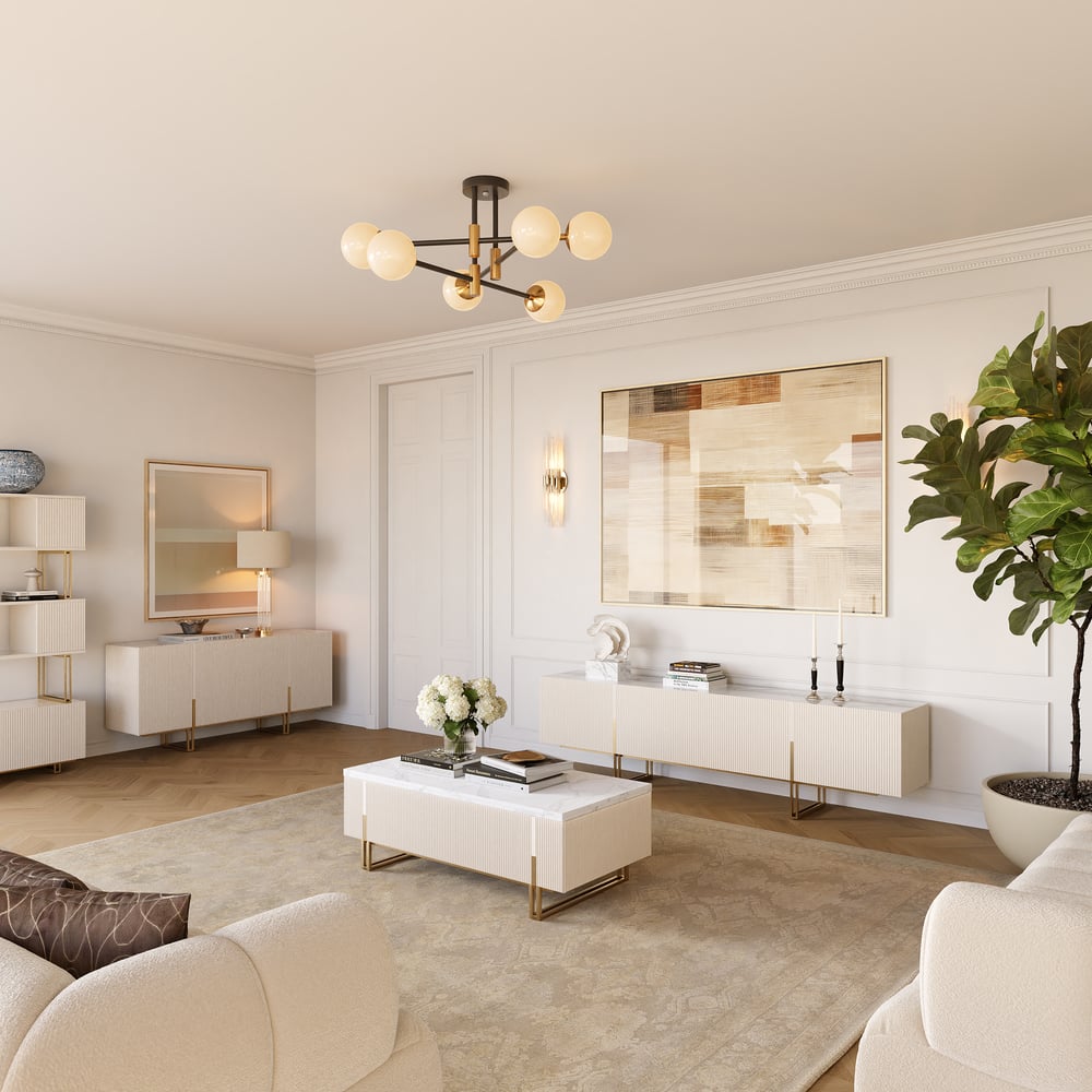 Klantrecensies voor Gebroken witte Etagere boekenplank met schuifdeur, hoge boekenplank met 5 planken, rijke opbergruimte, 170 cm