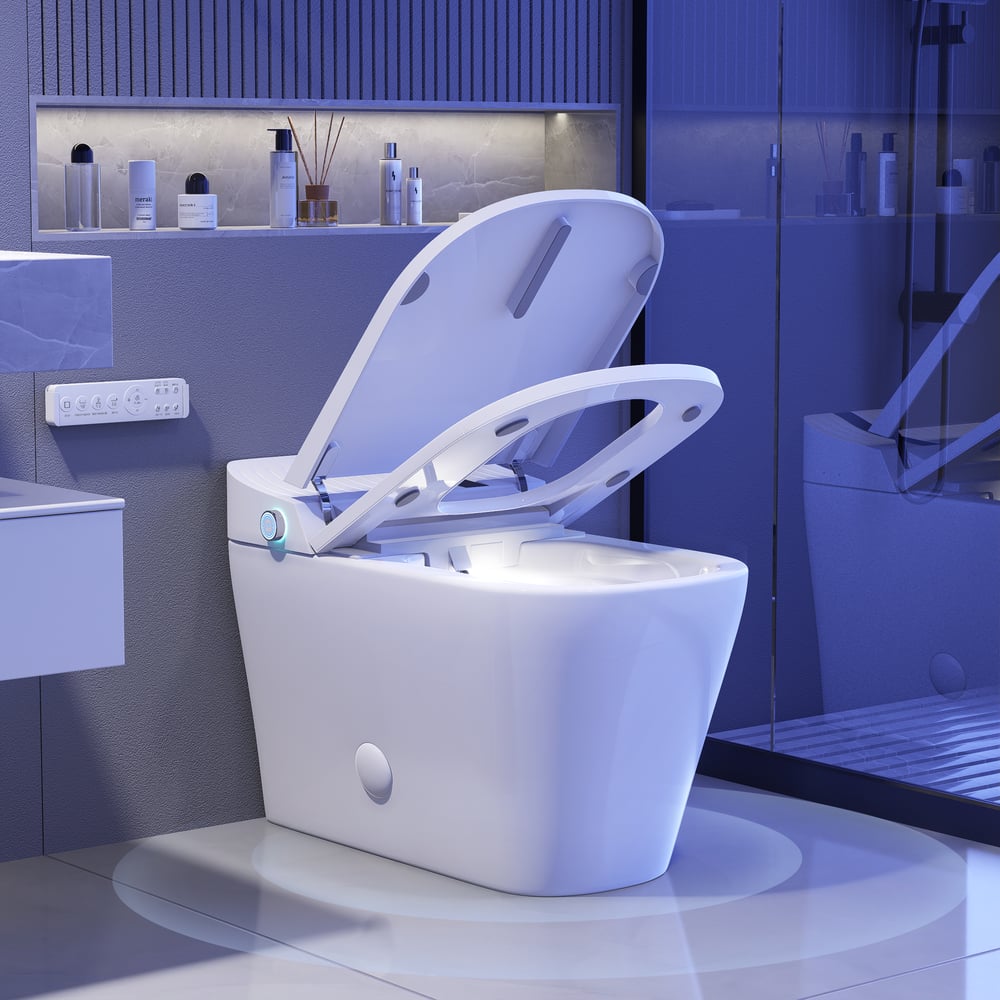 Customer Reviews for Hynova AX4 One-Piece Smart Bidet Toilet with Auto Open/Close Lid, Heated Seat, 1.32 GPF