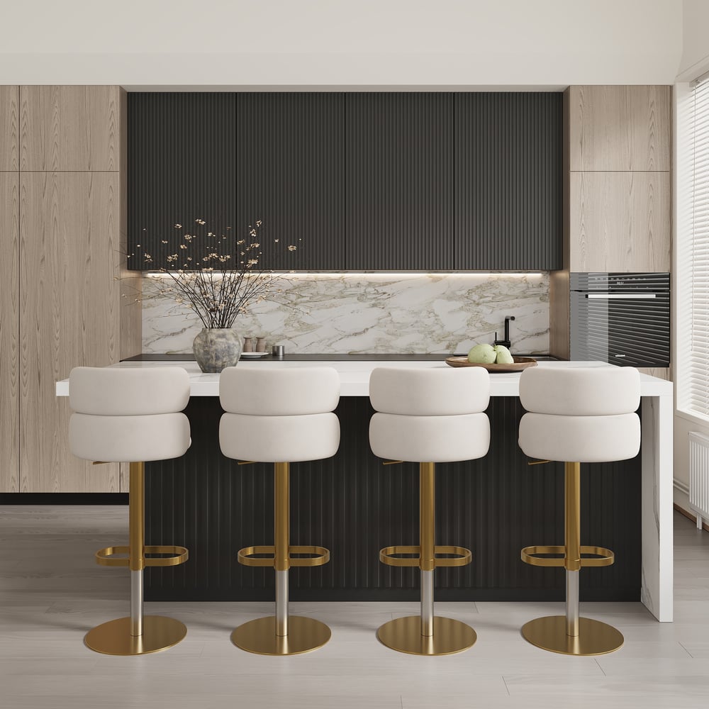 Domande e risposte per Piano impiallacciato in marmo Kitchen Islands da 1830 mm nero moderno con armadio da cucina