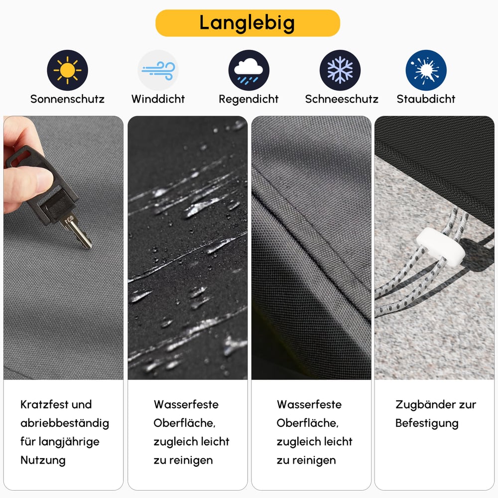 Customer Reviews for 600D Tough Canvas Waterproof Outdoor Patio Furniture Covers Grida