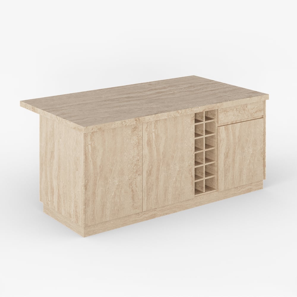 Customer Reviews for 1830mm Japandi Style Kitchen Island with Multi-Storage and LED Light