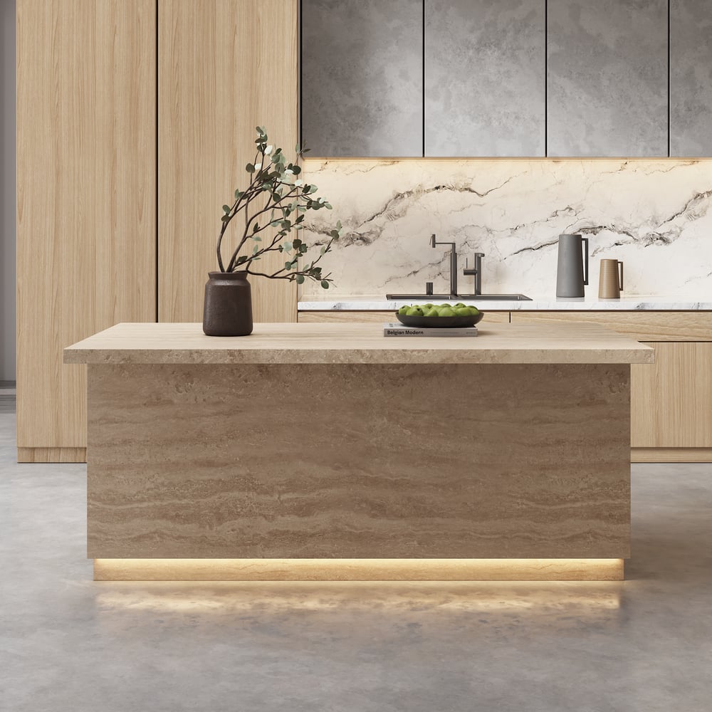 Customer Reviews for 1830mm Japandi Style Kitchen Island with Multi-Storage and LED Light