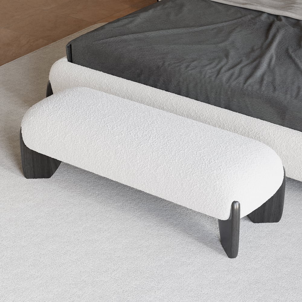 Avis Clients sur Banc de chambre rembourré Curva Boucle