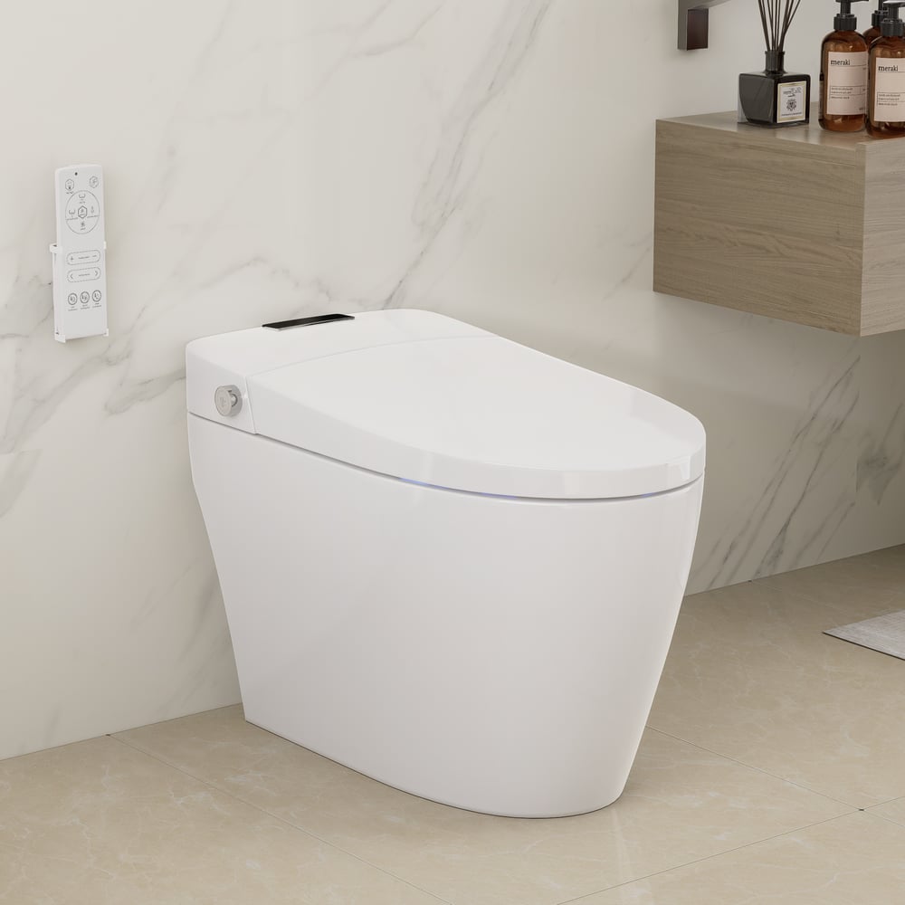Questions and Answers for Hynova AX4 Smart Bidet Toilet with Foot Sensor Flushing 1.32 GPF
