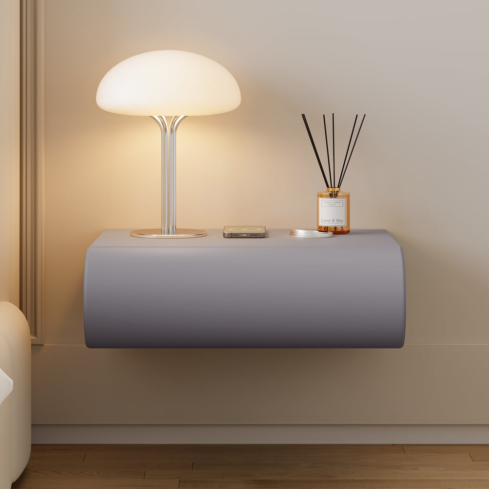 Questions and Answers for Humply Leather Floating Smart Nightstand with Drawer