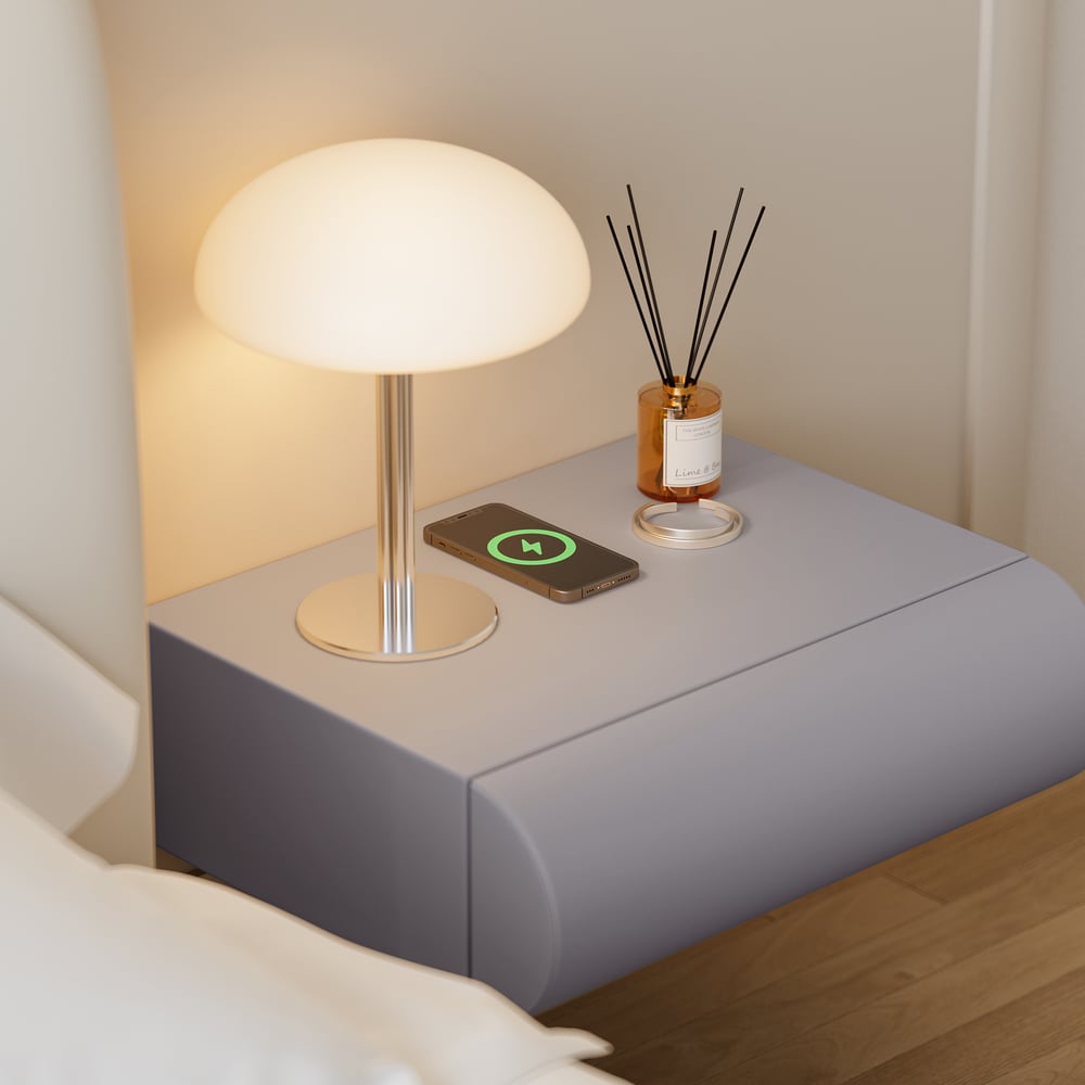 Questions and Answers for Humply Leather Floating Smart Nightstand with Drawer