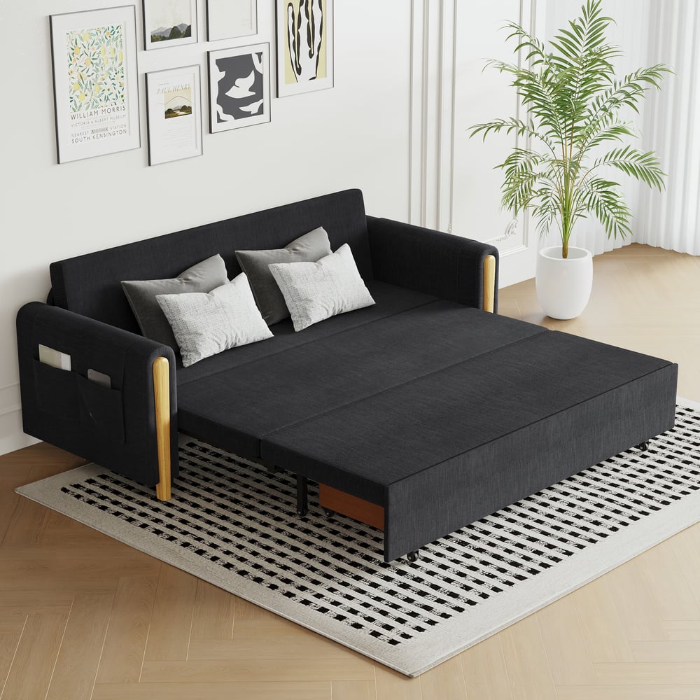 Hodnocení zákazníků pro položku černá manželská rozkládací pohovka