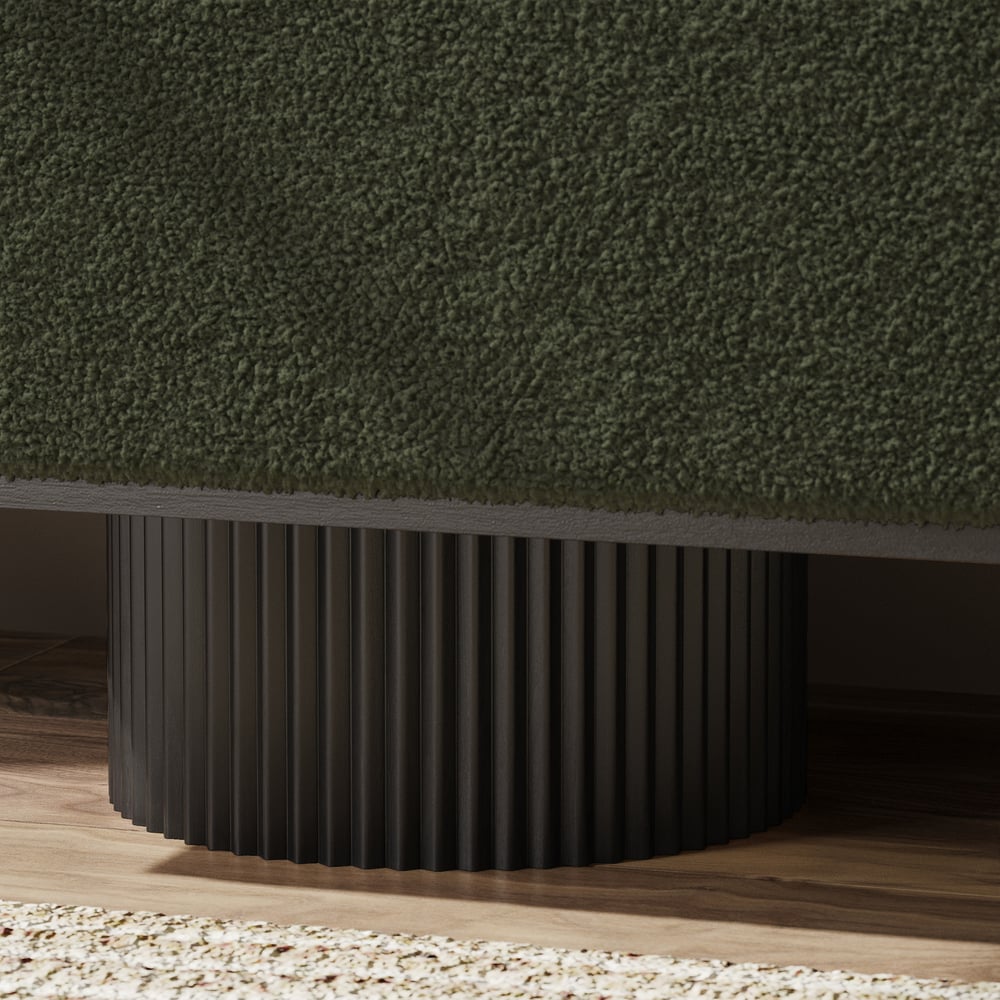 Questions and Answers for Teddy Fabric Fluffy Faux Fur Flip Top Wood Storage Entryway Bench