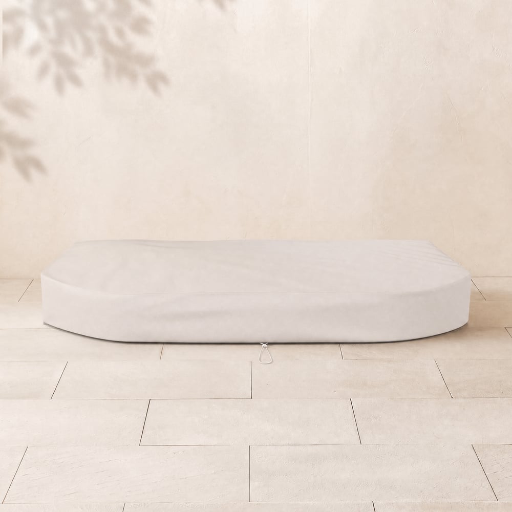 Tevara Outdoor 600D Tough Canvas Waterproof Patio Furniture Covers in Ivory window image