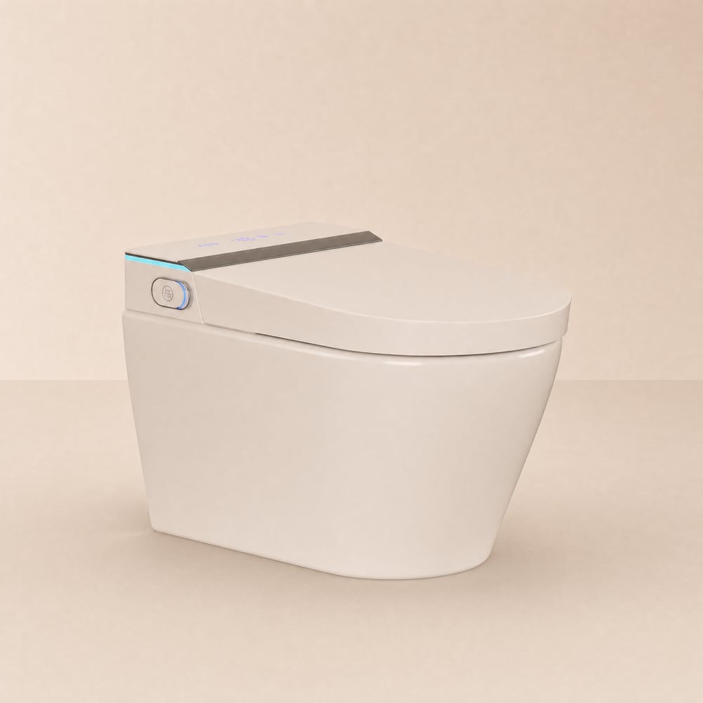 Airloo Smart Bidet Toilet with Built-in Tank, UV Sterilization and Foam Shield, Dual Flush 1.1/1.6 GPF window image