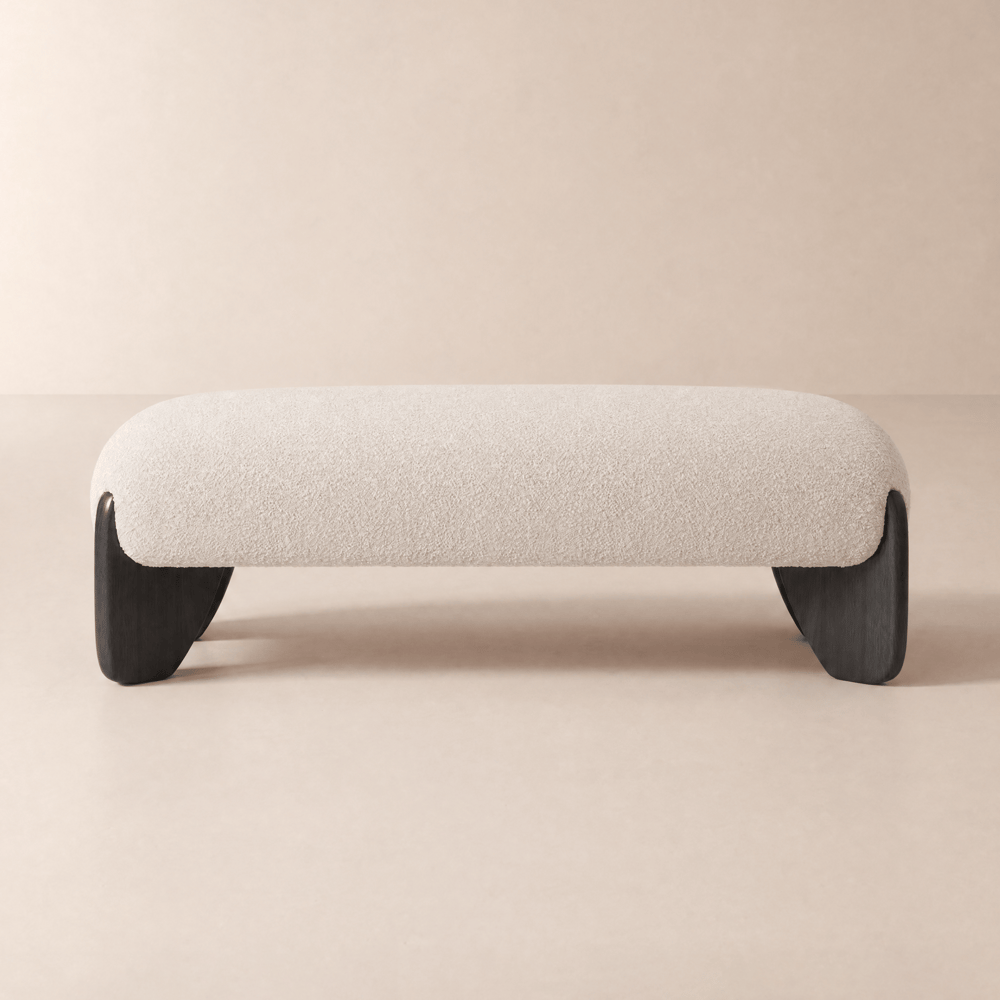 Banc de chambre rembourré Curva Boucle image de fenêtre