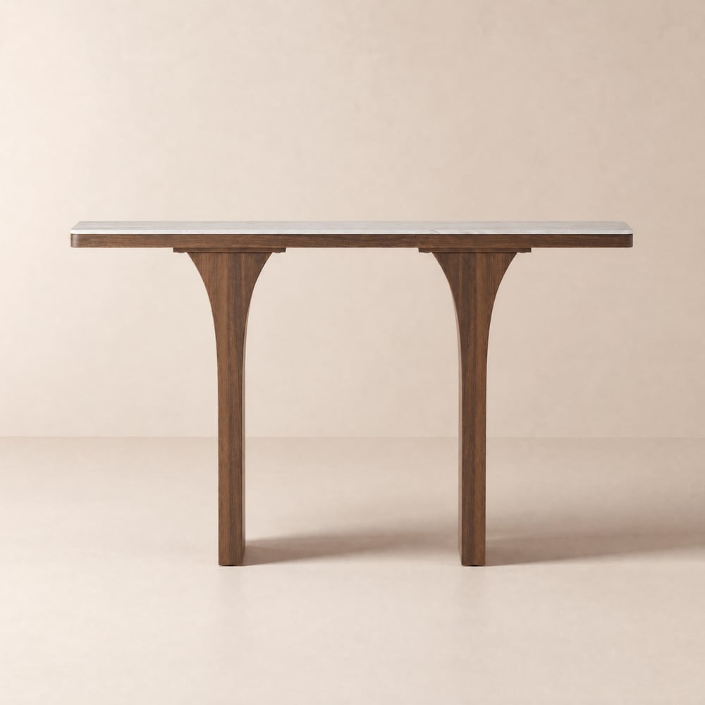 55" Sintered Stone Top Console Table window image