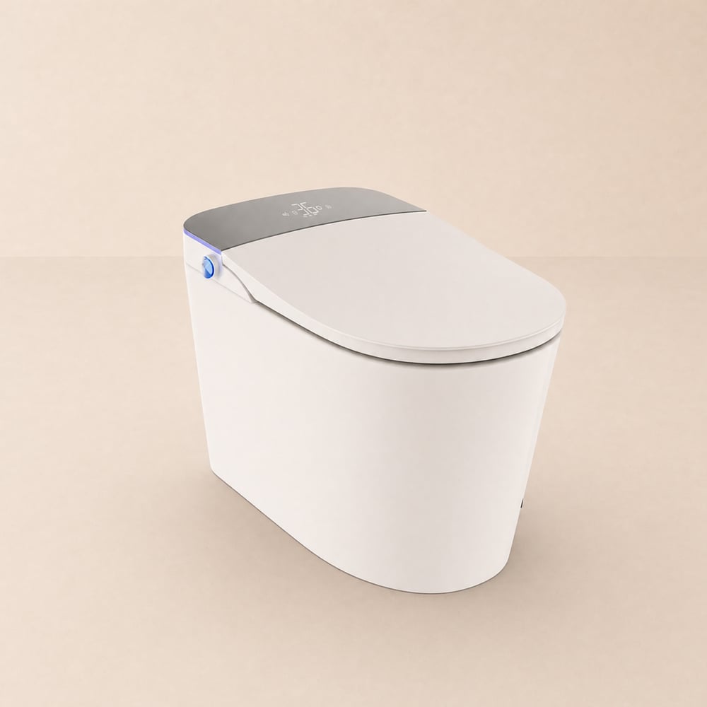 Hynova - WC Bidet Intelligente Automatico con Serbatoio Integrato e Altezza Sedia Comfort Immagine della finestra