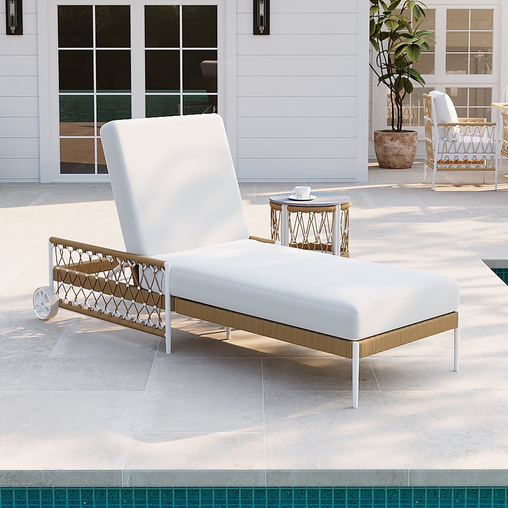 Customer Reviews for Ropipe Garden Rope Weave Reclining Lounge Chair