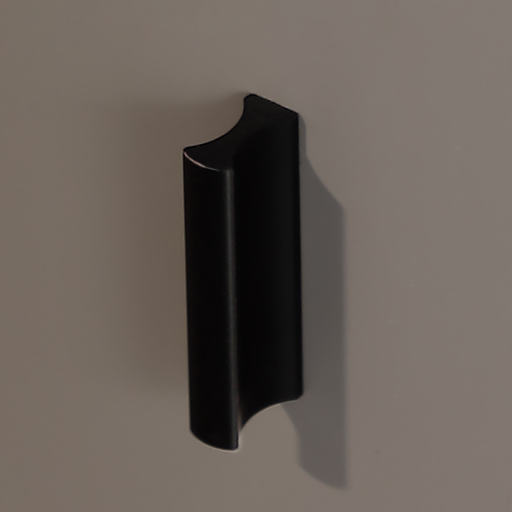 Modern Nightstand Grey Nightstand with Drawer Nightstand with Black Frame window image