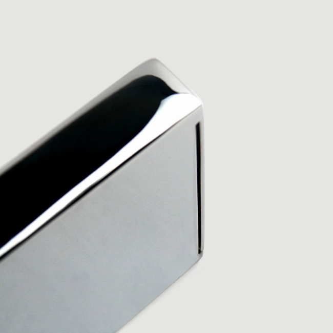 Waterfall Single Handle Chrome Bathroom Sink Faucet Solid Brass window image