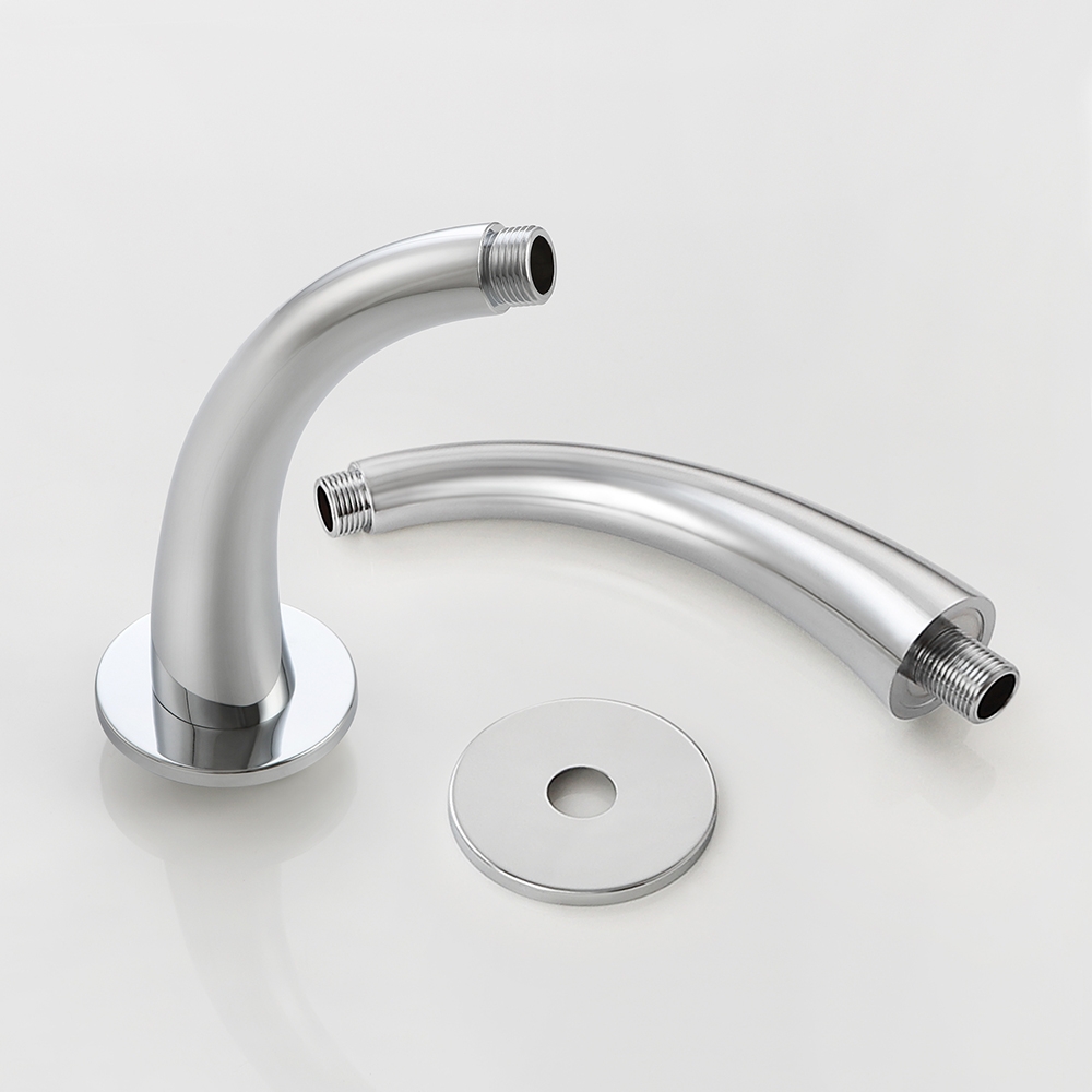 Ave Système de Douche à Effet Pluie avec Pomme de Douche de 8 Pouces et Douchette à Main Chrome image de fenêtre