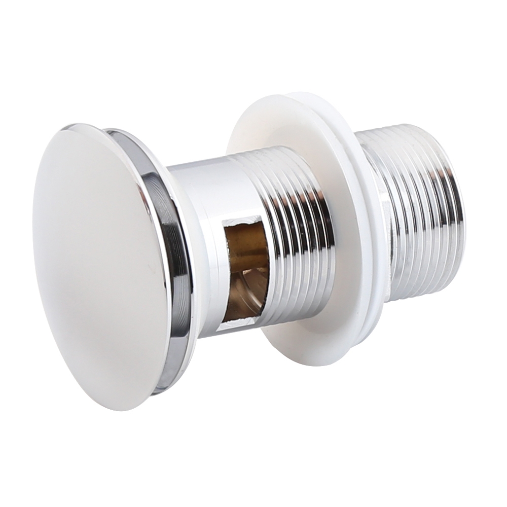 Pop Up Drain with Overflow Chrome without Pipe window image