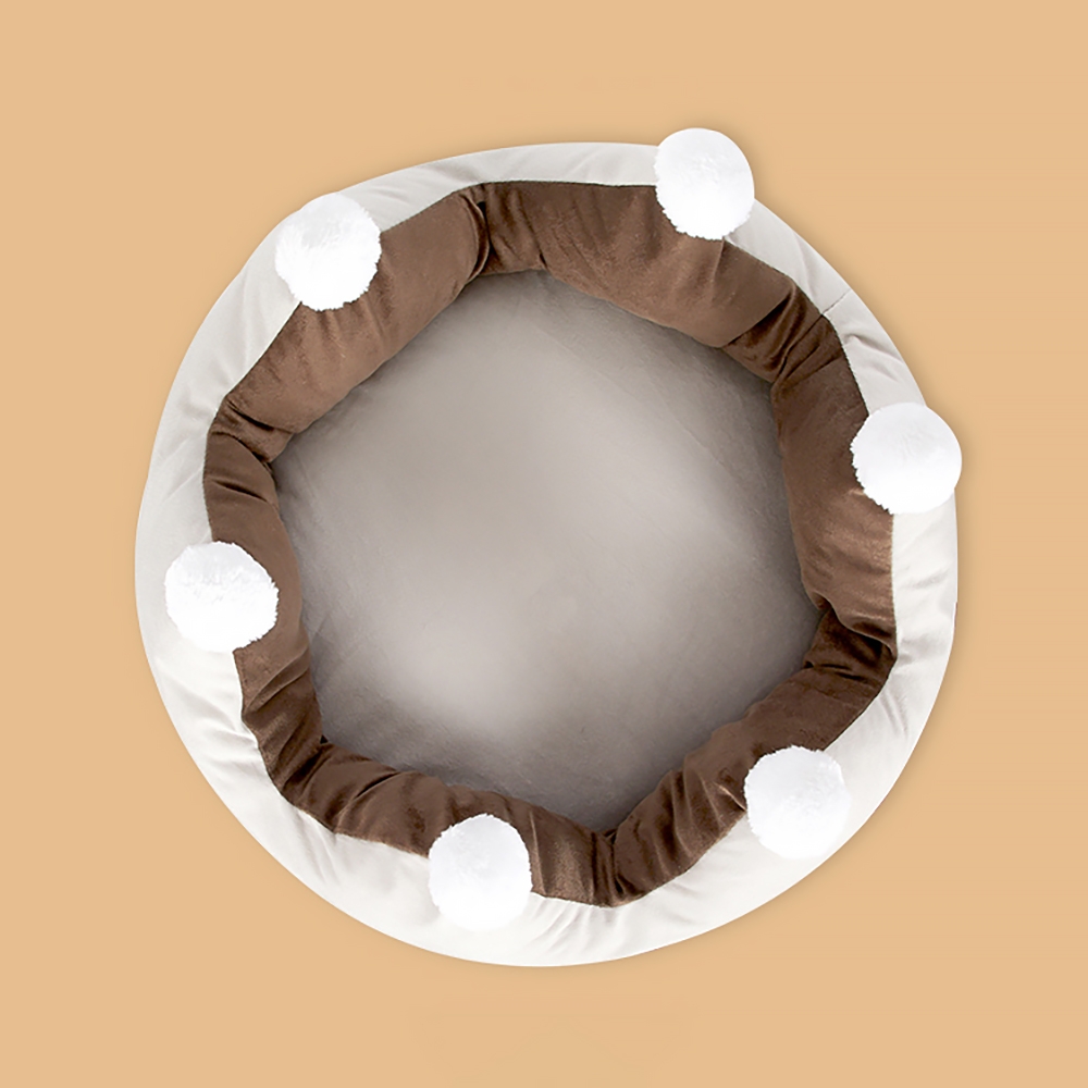 1250mm Crown 4-Tier Cat Tree with Cat Bed and Perch in Grey Scratch Post & Teasing Toy window image