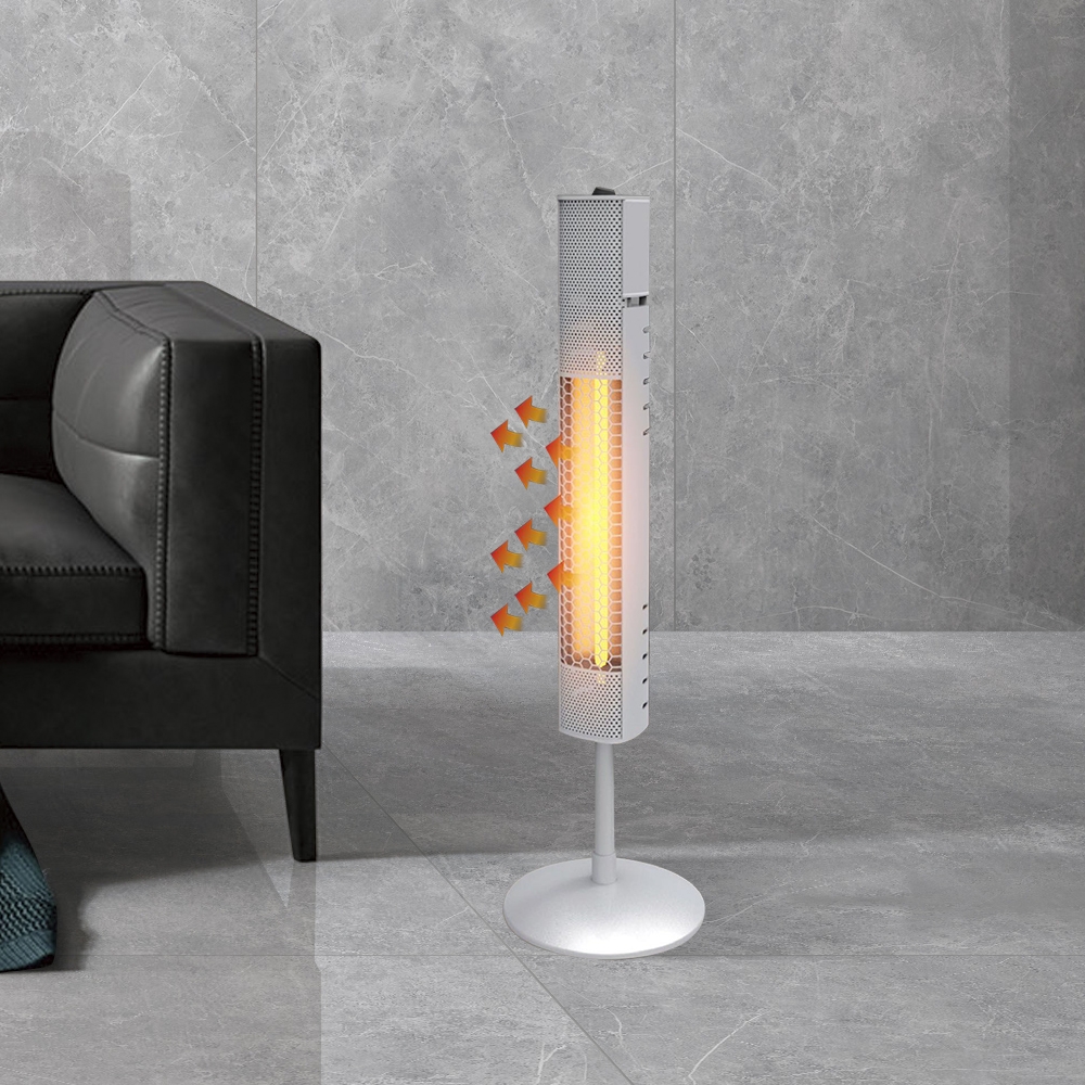 Carbon Infrarood Verwarmer Binnen/Buiten Staande Verwarming 800w Elektrische Terrasverwarmer Commercieel/Residentieel Vensterafbeelding