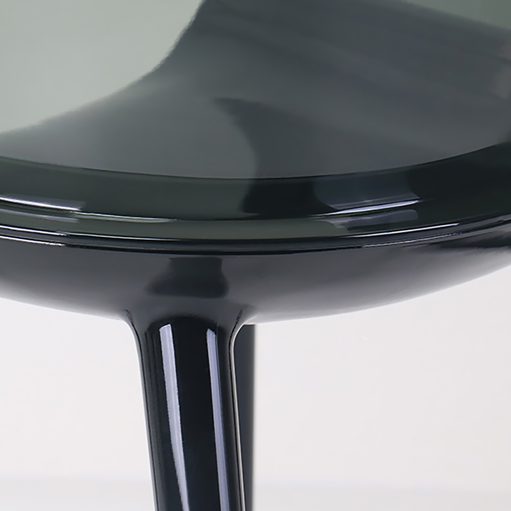 Modern Dining Chair High Back PC Material Dining Chair window image