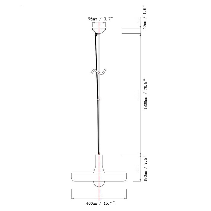 Modern Creative Hanging Garden Plant Single Light Pendant Ceiling Light Fixture window image