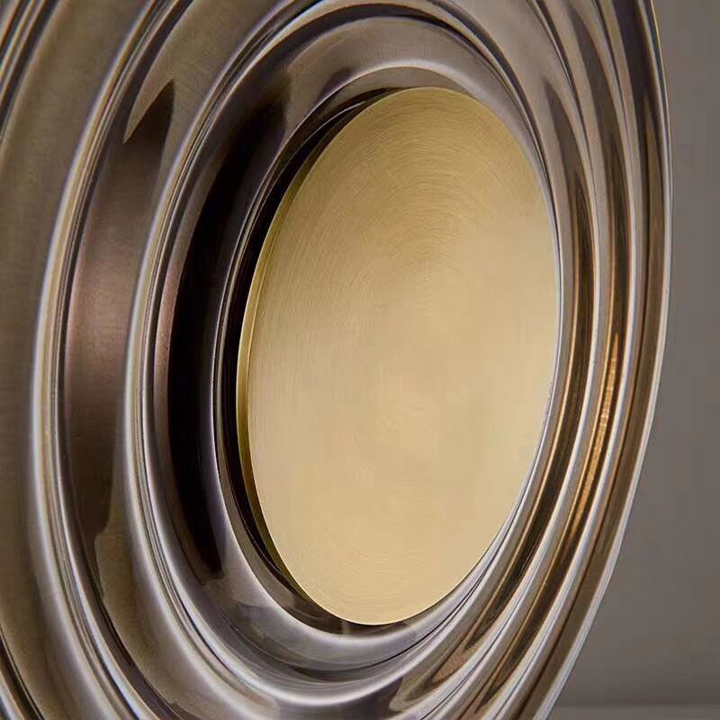 Modern Wall Sconce Decorative LED Wall Light in Brass window image