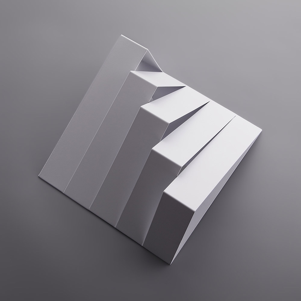 Contemporary 2-Light White Metal Geometric Indoor Lighting Wall Light window image