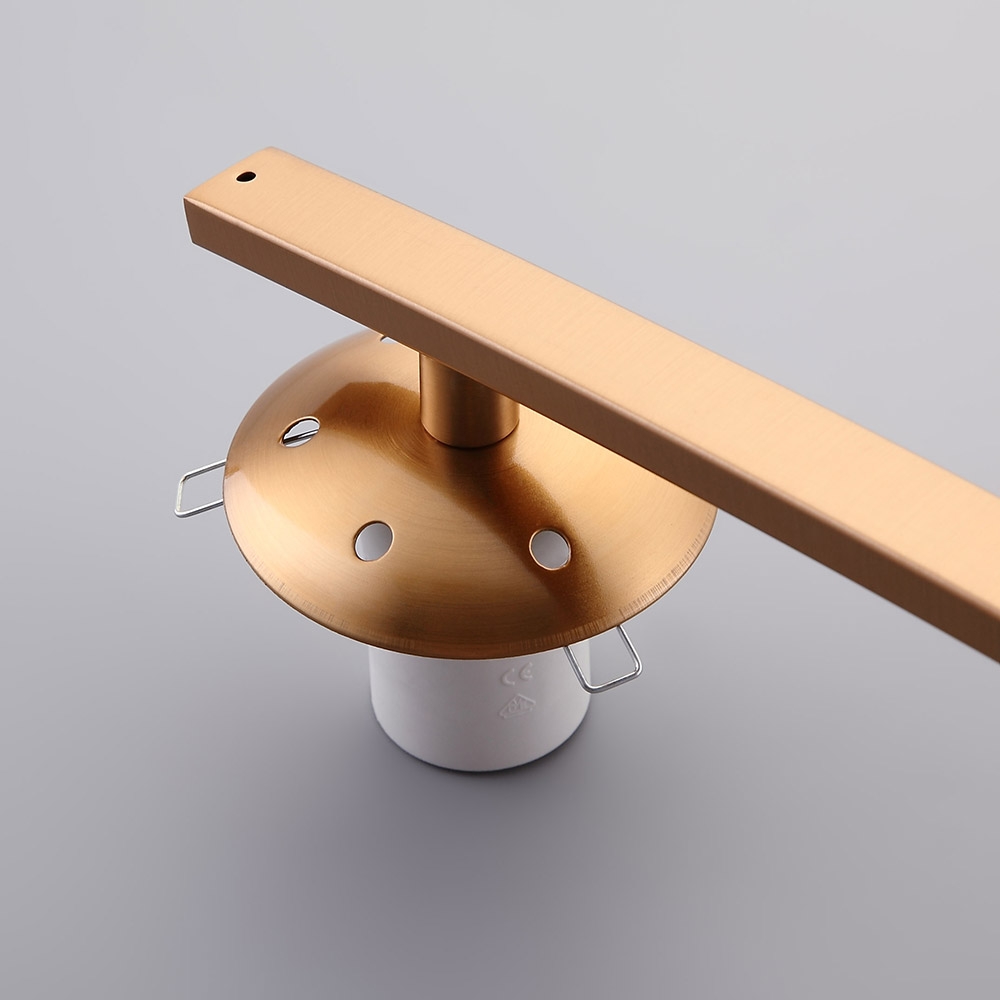 Modern 4-Light White Glass Globe Brass Metal Semi Flush Mount Ceiling Light Fixture window image