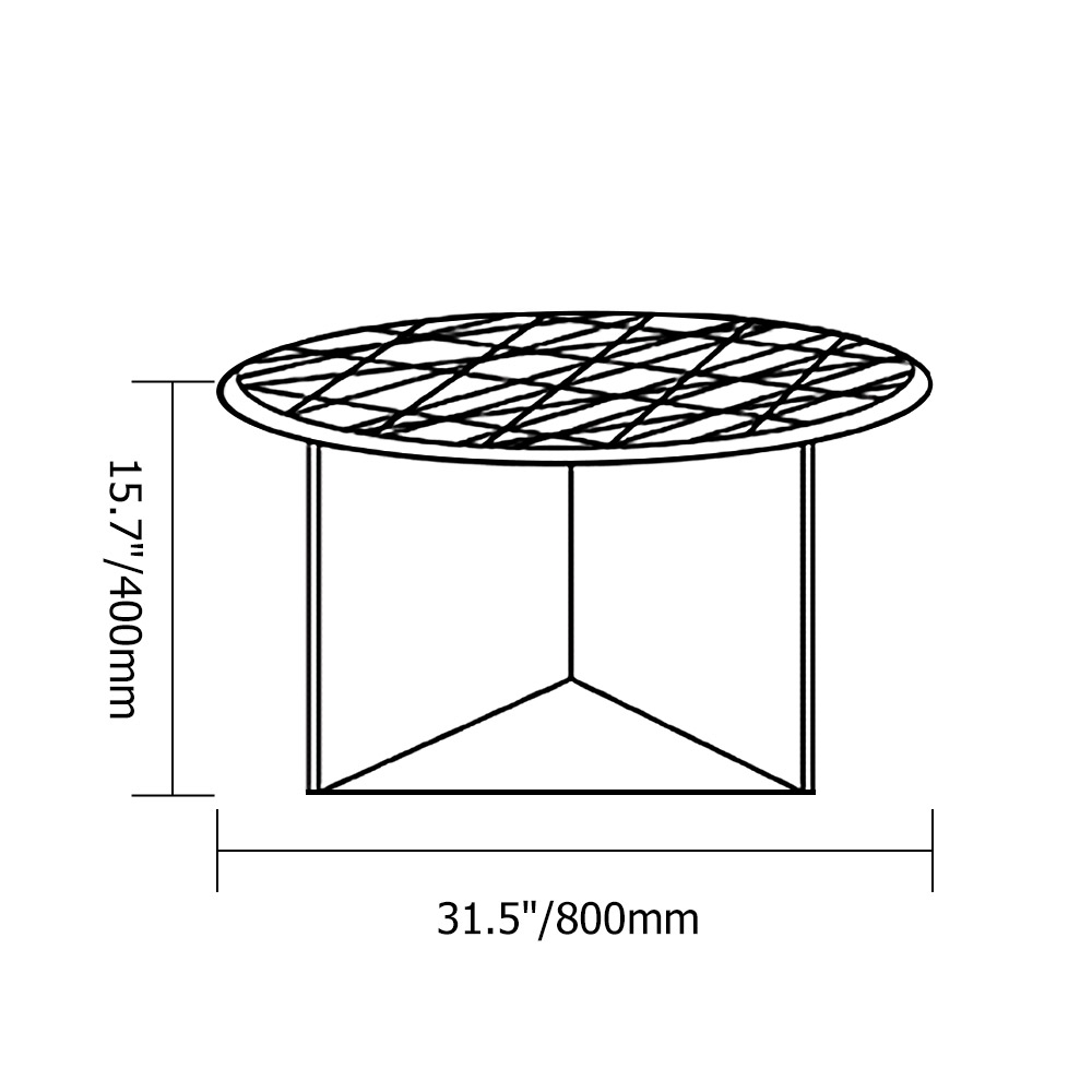 Acrylic End Table Clear Round Coffee Table Modern Accent Table Lucite Coffee Table window image