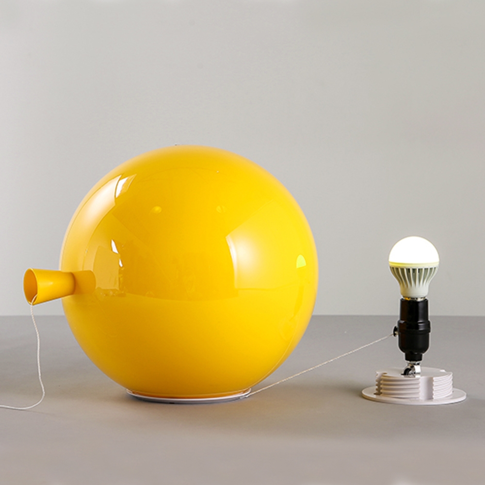 Story Colourful Modern Ballon Small Wall Sconce Light Yellow window image