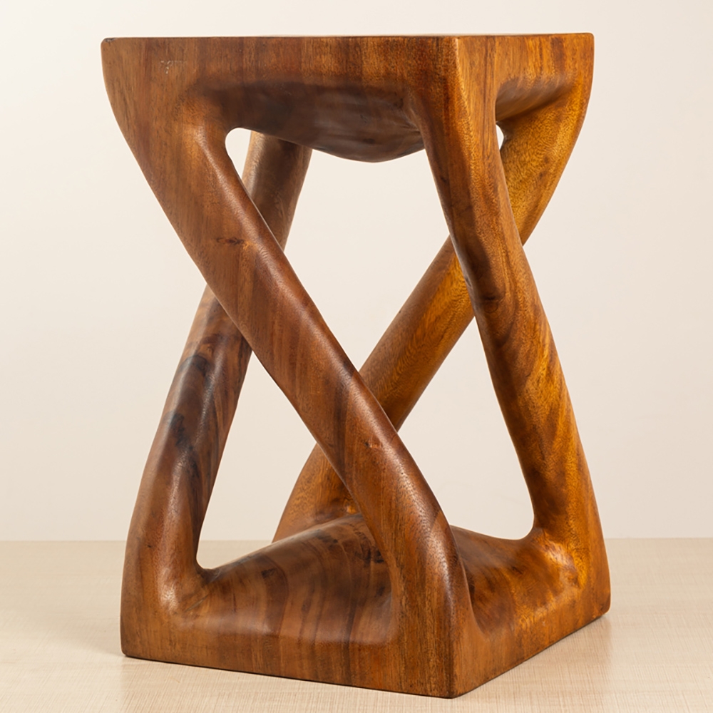 Walnut Stool Solid Wood Modern Stool window image