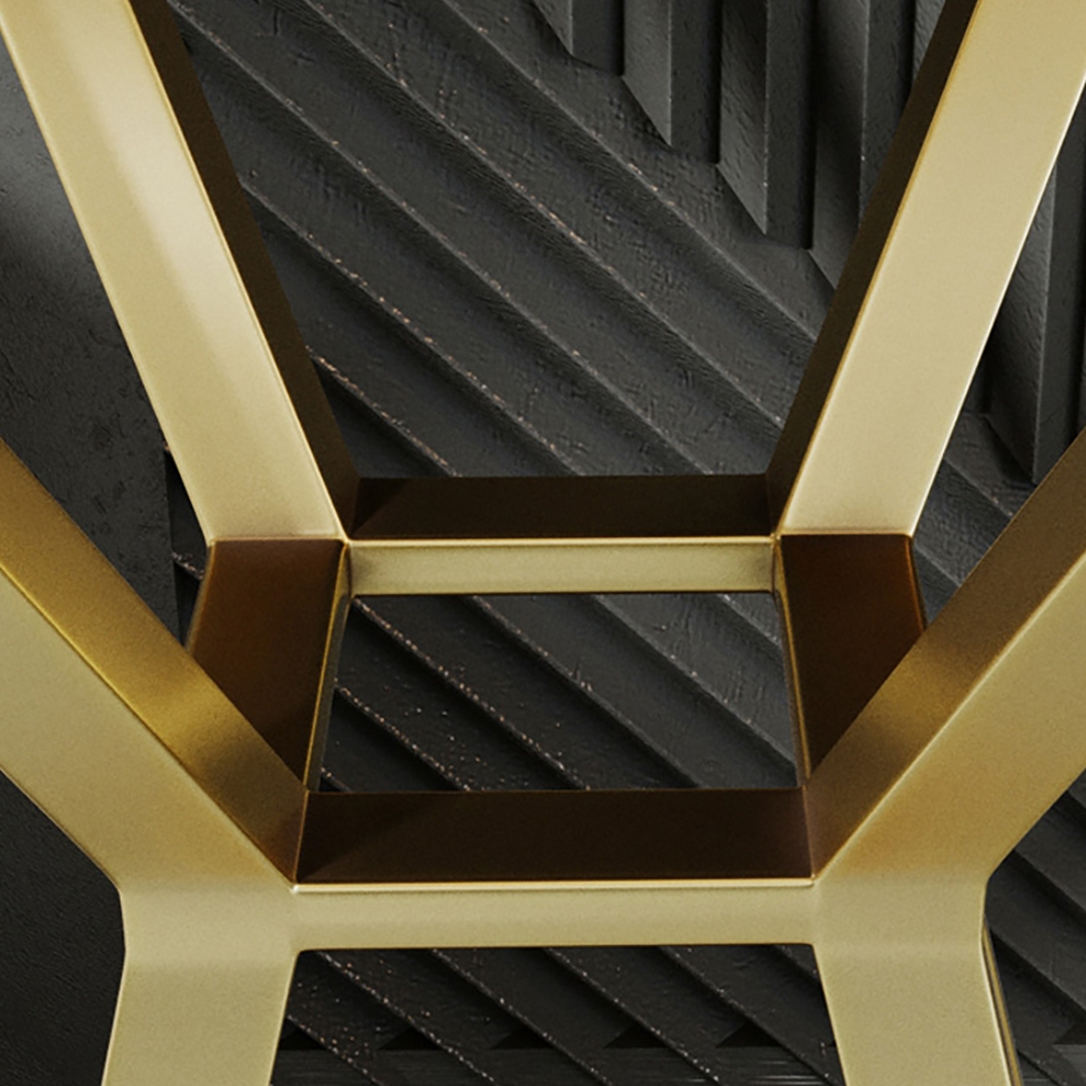 Modern Simplified Plant Stand Flower Rack in Black window image