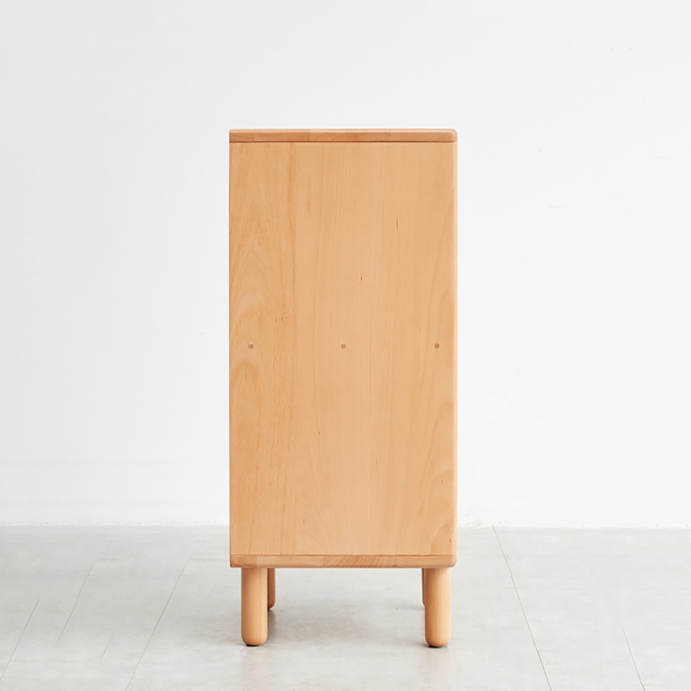 Rustieke moderne Etagere Boekenplank in Natural 43,9" Vensterafbeelding