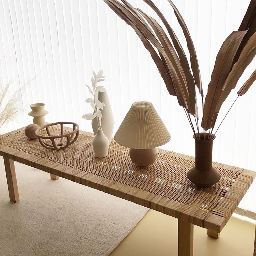 Tufted Bench Blue Velvet Upholstered Bench Ottoman Bench window image