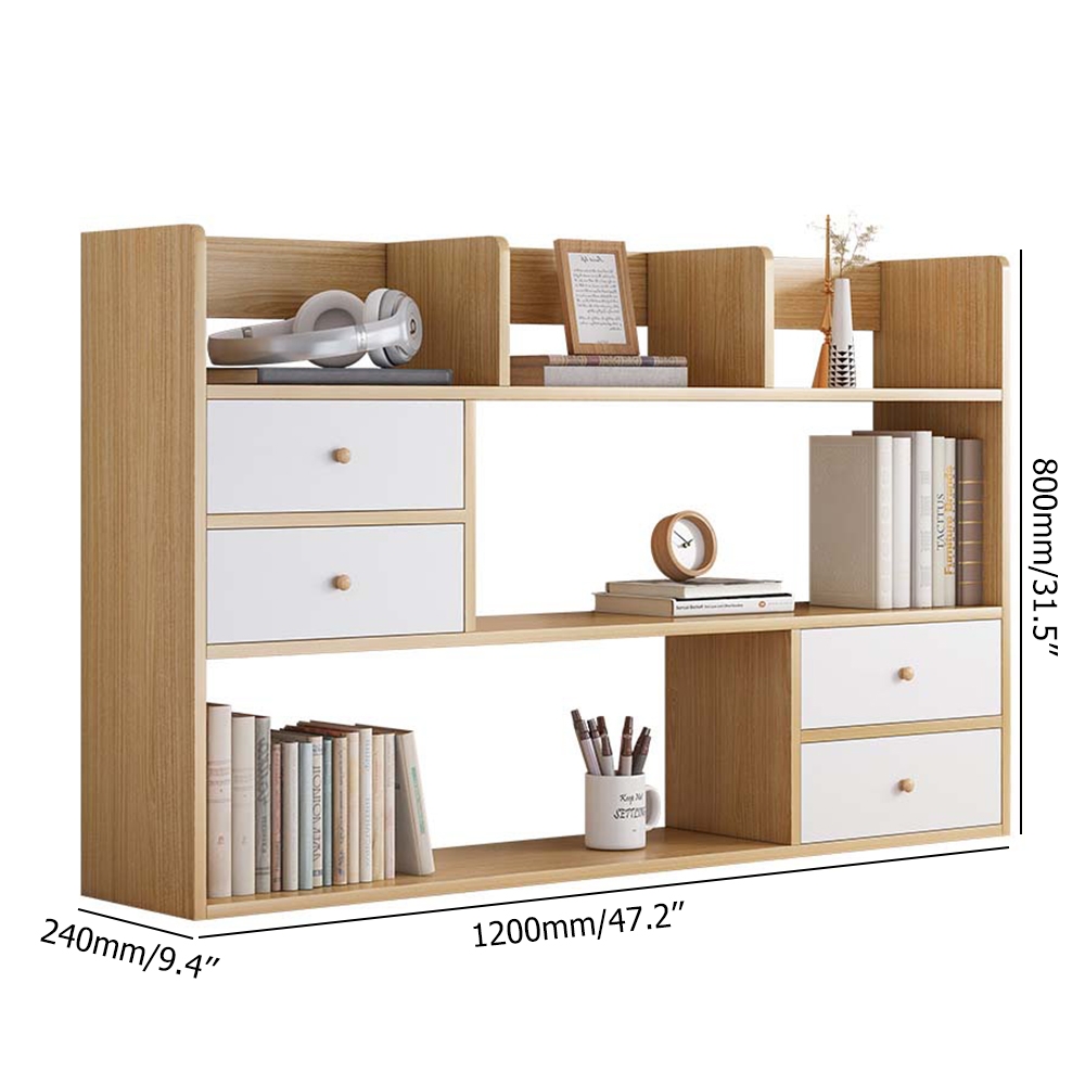 Rustic Desk Organizer in Natural window image