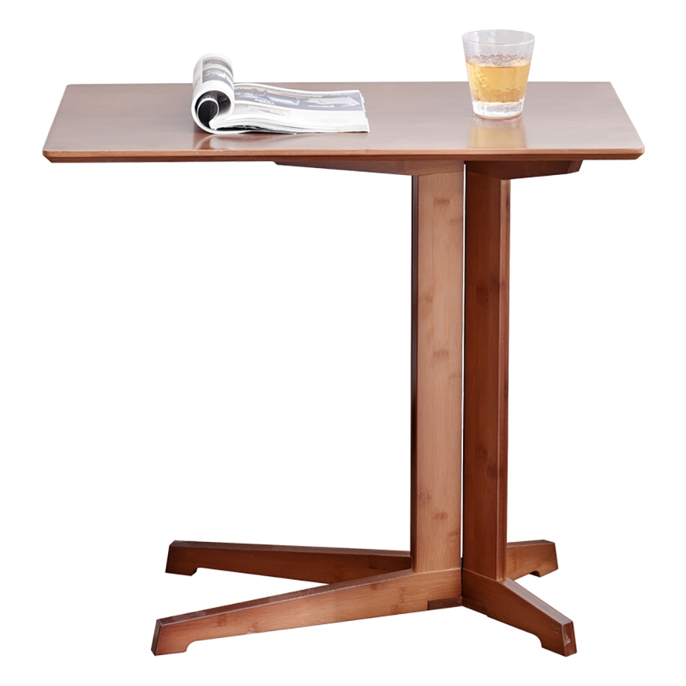 Modern C-Style End Table Wooden Side Table window image