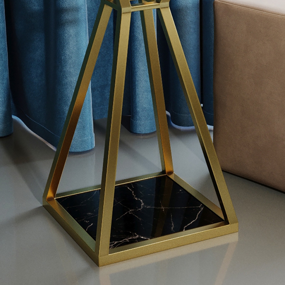 Modern Simplified Plant Stand Flower Rack in Black window image