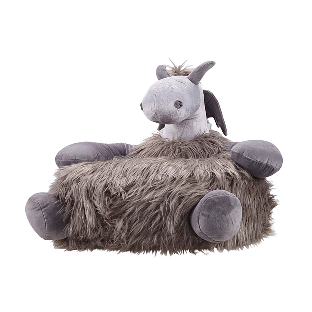 Cute Dinosaur Polyester Upholstery Kids Chair window image