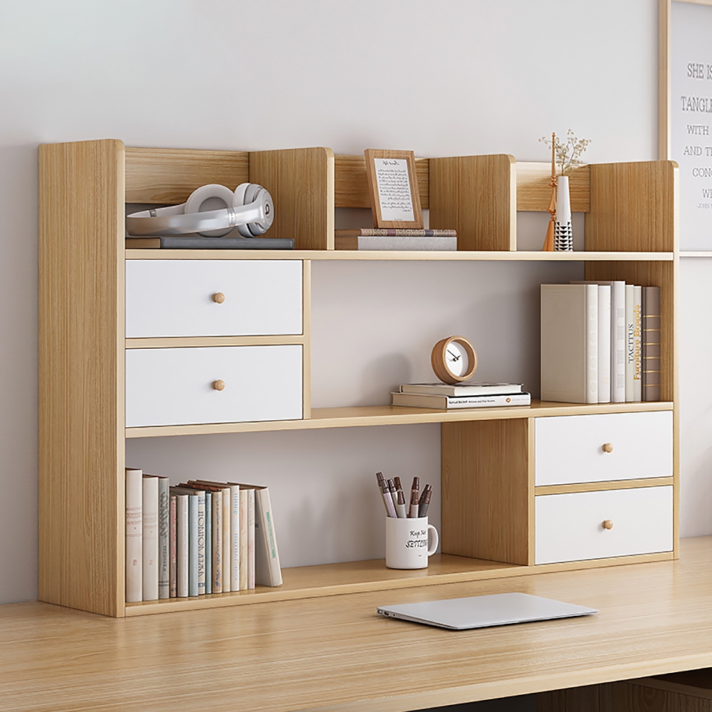 Rustic Desk Organizer in Natural window image