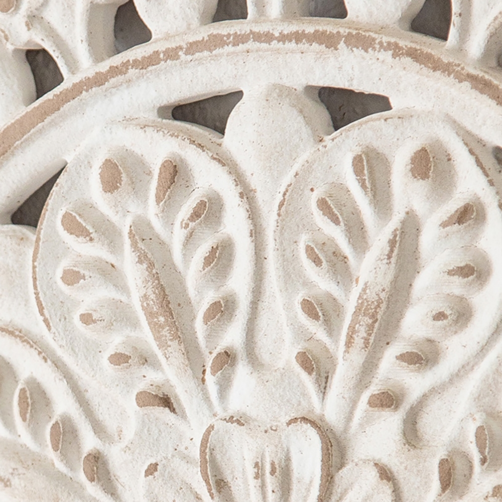 3 Pieces French Style Carve Pattern Wood Wall Decor Set window image