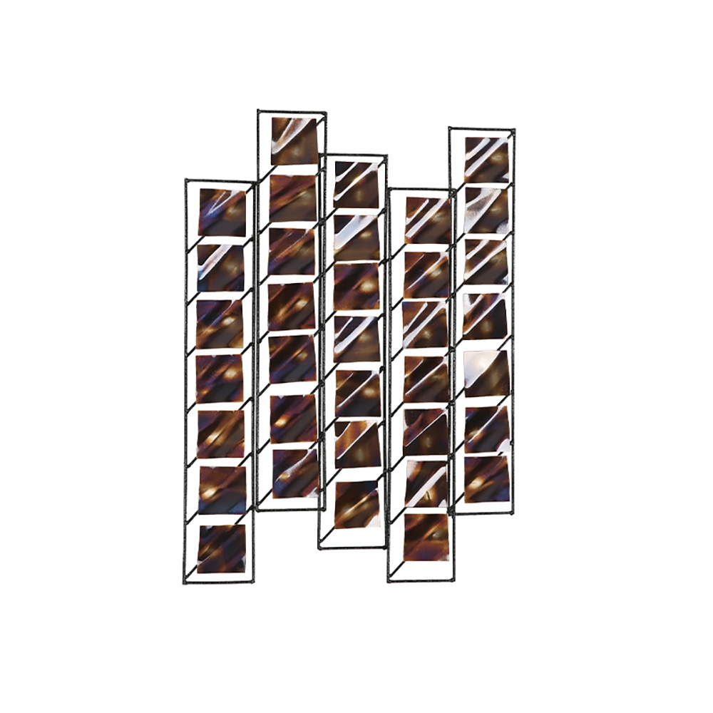 3D Vintage Industrial Photographic Film Patterns Metal Wall Decor window image