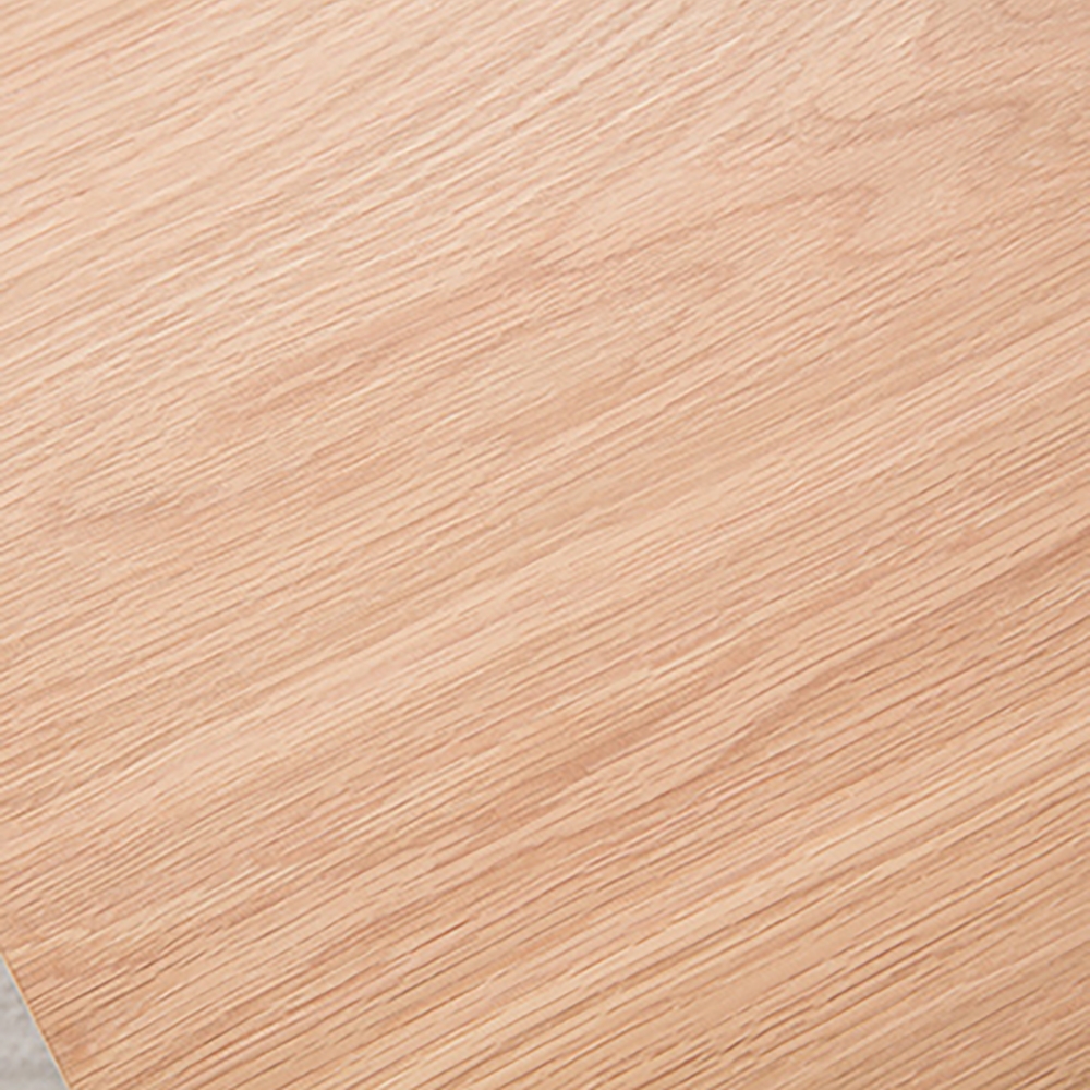 Modern Rectangular End Table with Storage Wood Top & Metal Legs Side Table window image