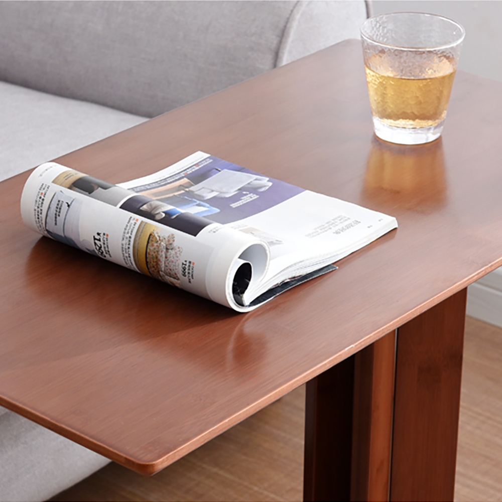 Modern C-Style End Table Wooden Side Table window image