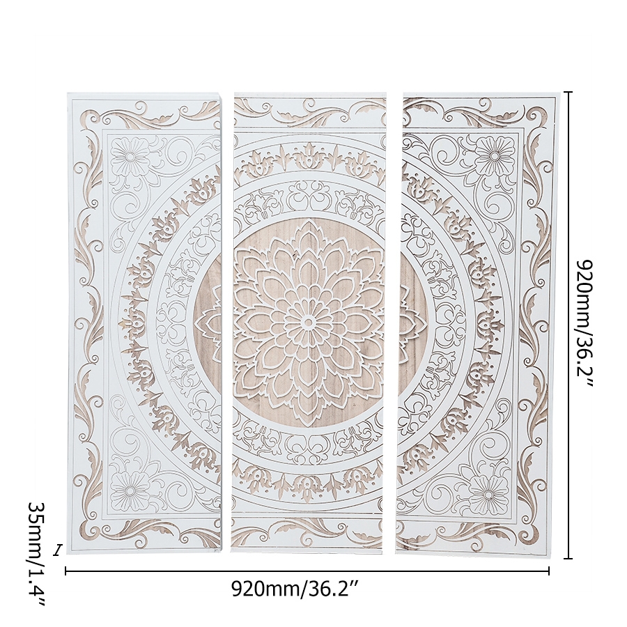 3 Piece Rustic Farmhouse Home Wall Decor Set window image