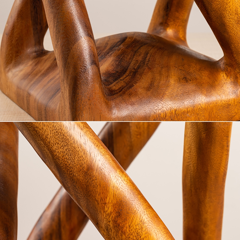 Walnut Stool Solid Wood Modern Stool window image